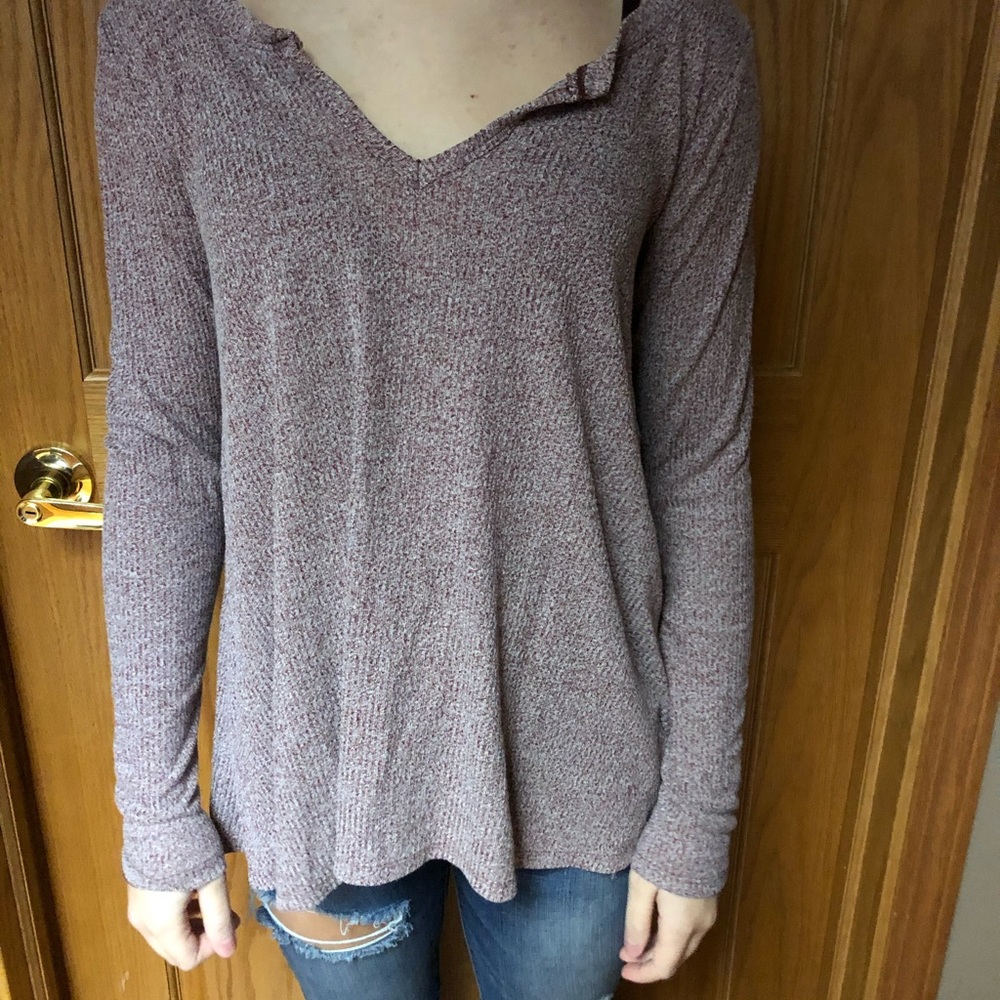 Long sleeve American eagle top